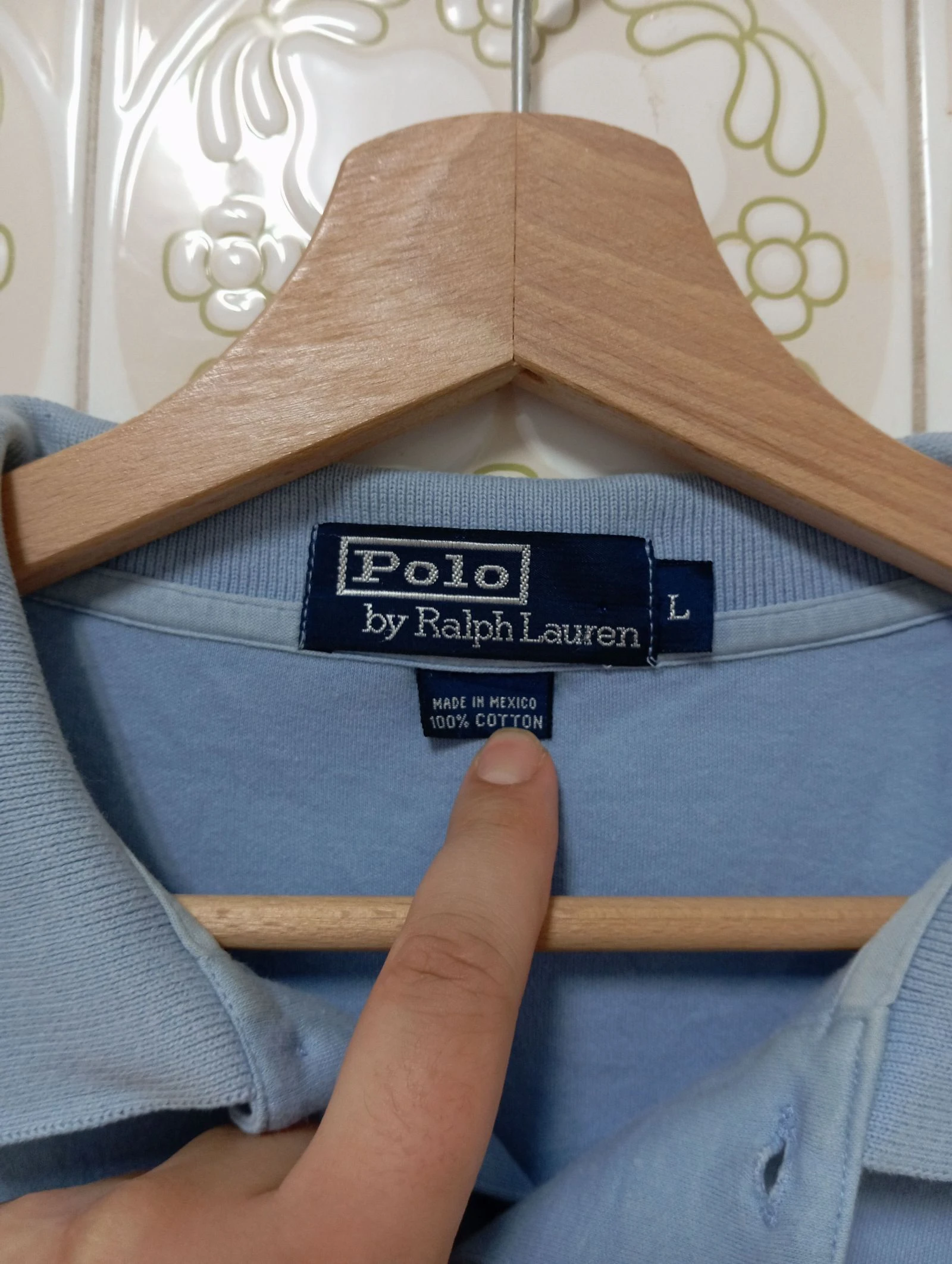 Light blue Polo Ralph Lauren size L – photo 3